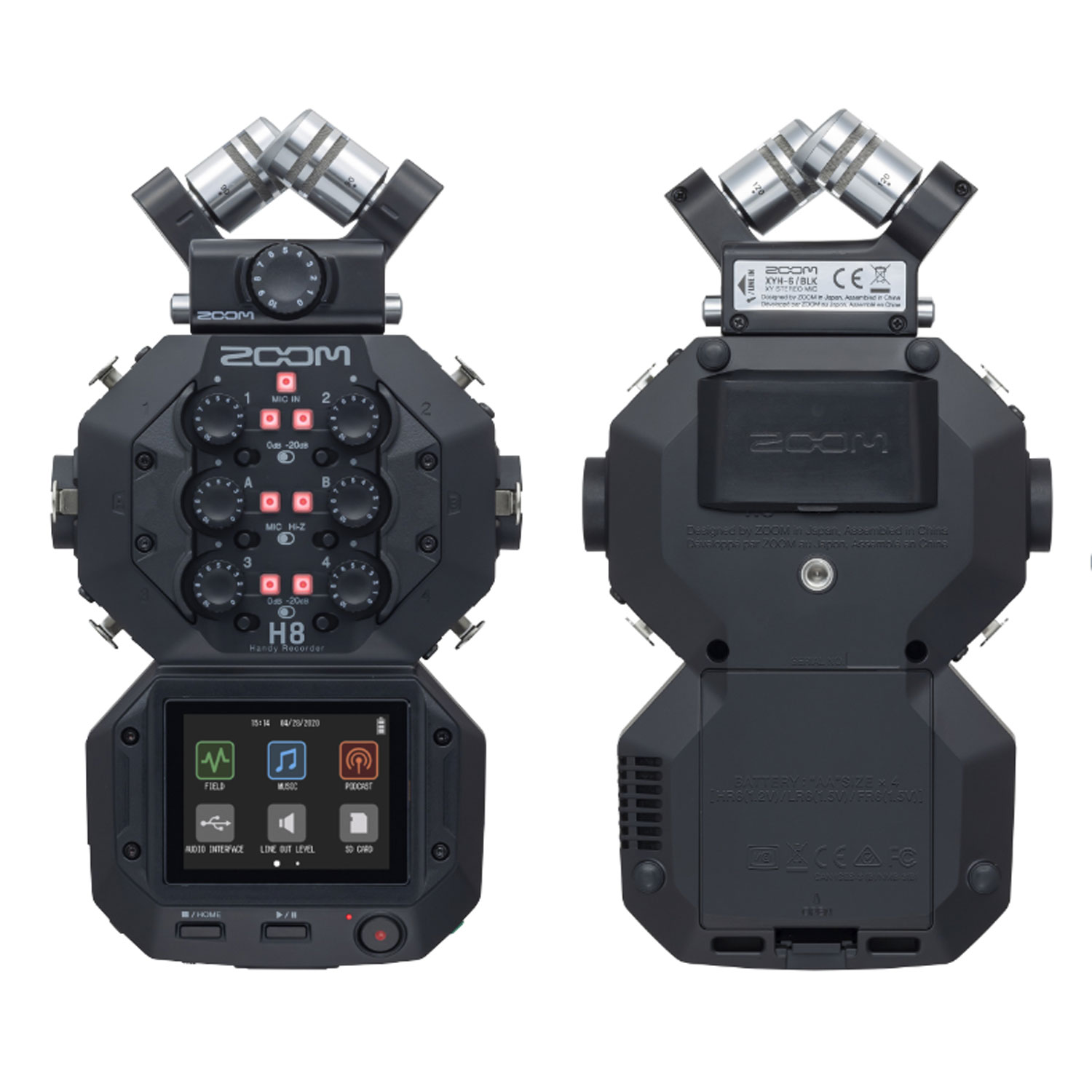 رکوردر صدا زوم Zoom H8 Essential